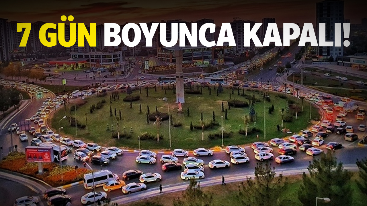 Diyarbakır'da bu caddeler 7 gün süreyle kapatılıyor! İşte detaylar