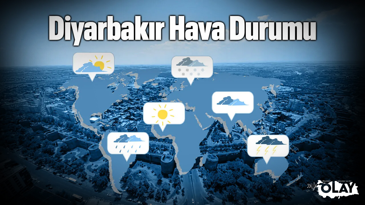 Bugün Diyarbakır’da Hava Durumu