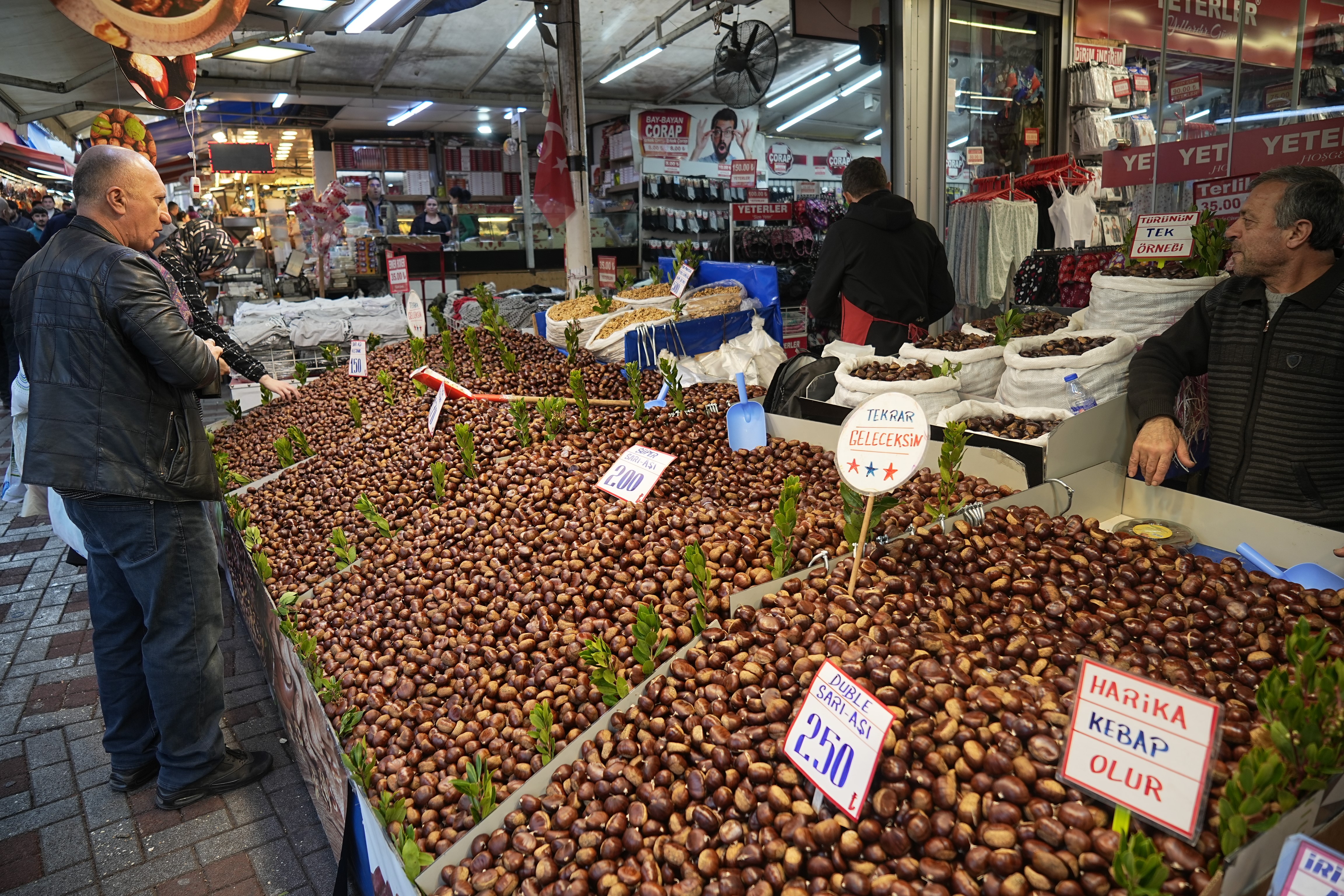 Diyarbakır'da kış lezzeti tezgahlarda! Fiyatlar ne durumda?