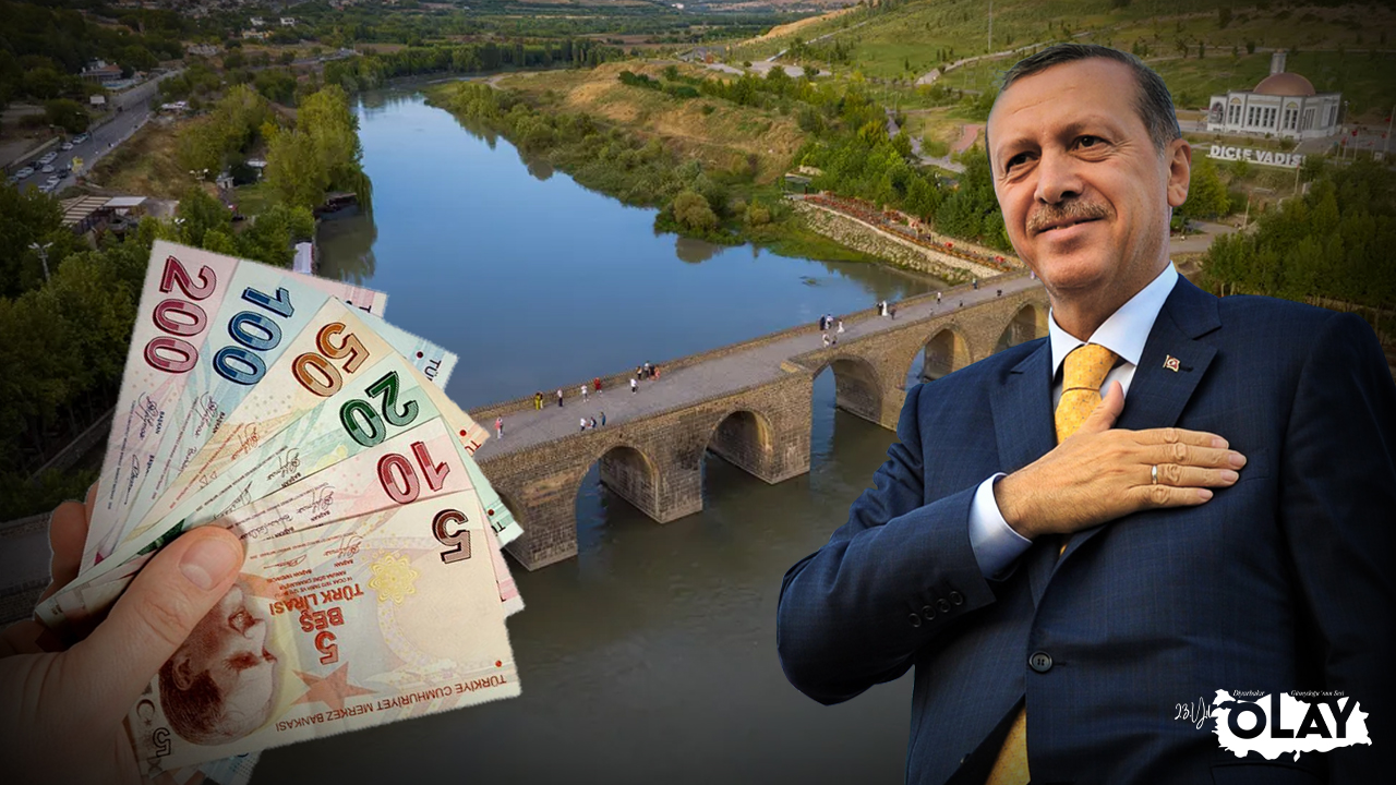 Erdoğan açıkladı! Diyarbakır'da asgari ücret ne kadar olacak?