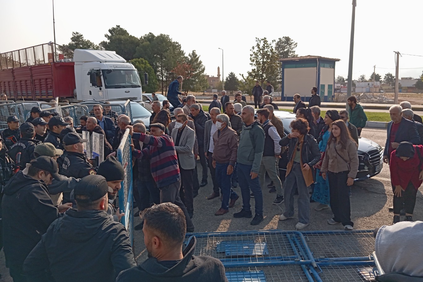 Kayyum protestosunda 9 gözaltı