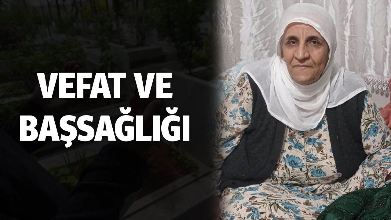 Diyarbakır Bismil Koğuk Köyünden Barika Ekinci vefat etmiştir