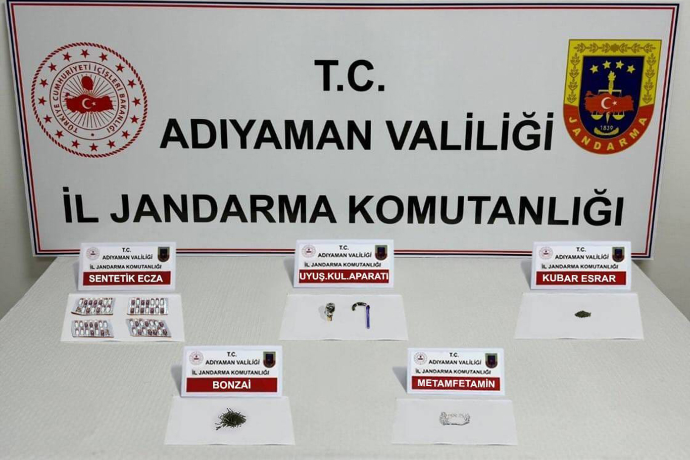 Adıyaman'da narkotik operasyonu: 16 gözaltı