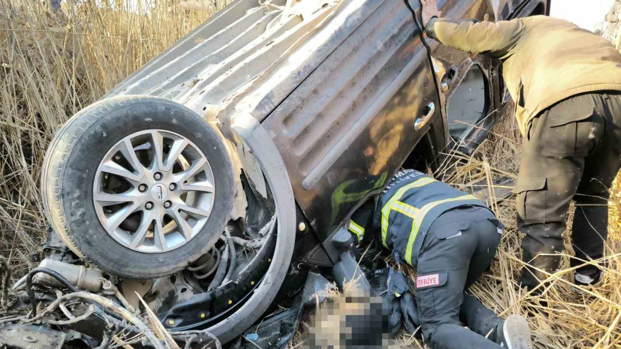 Diyarbakır’da feci kazada 1 ölü, 1 yaralı