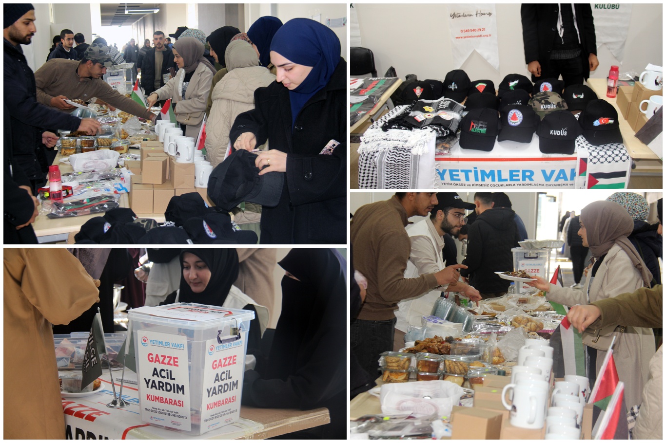 Diyarbakır'da Gazze yararına kermes açıldı