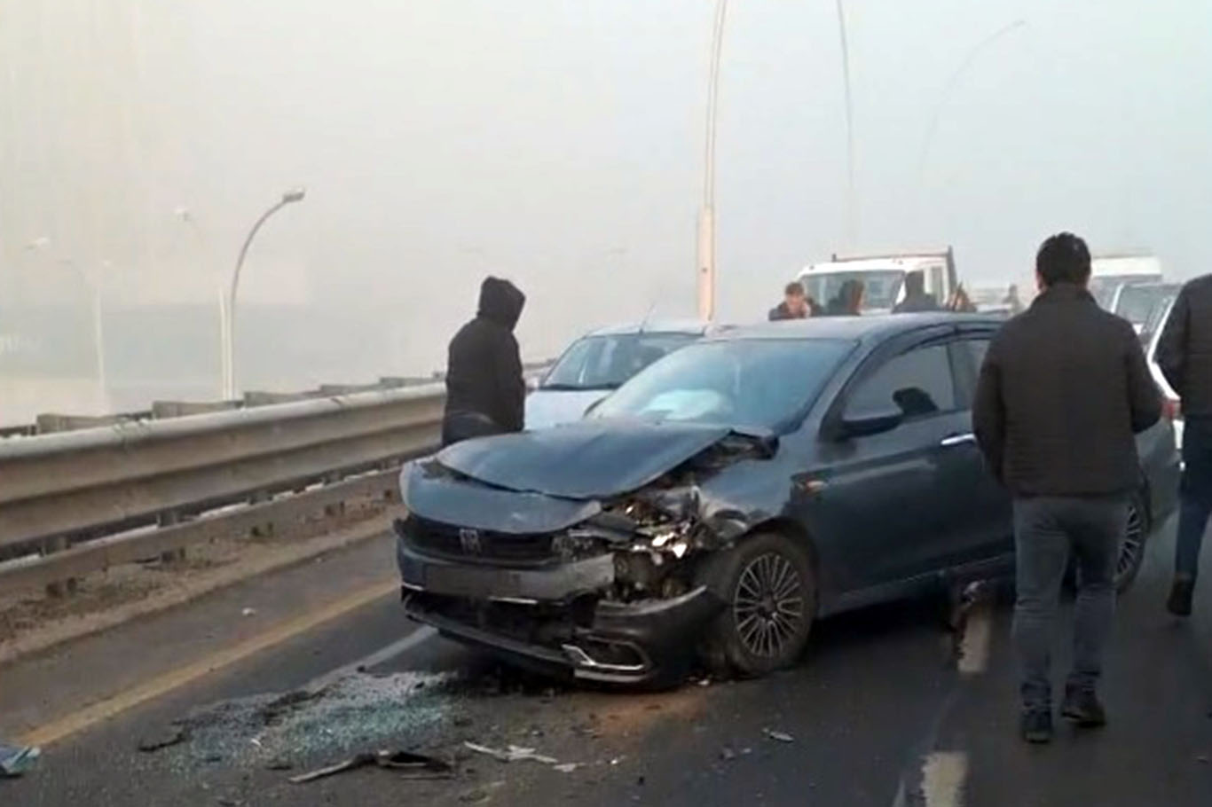 Diyarbakır’da 16 Araç Birbirine Girdi; 6 Yaralı (3)