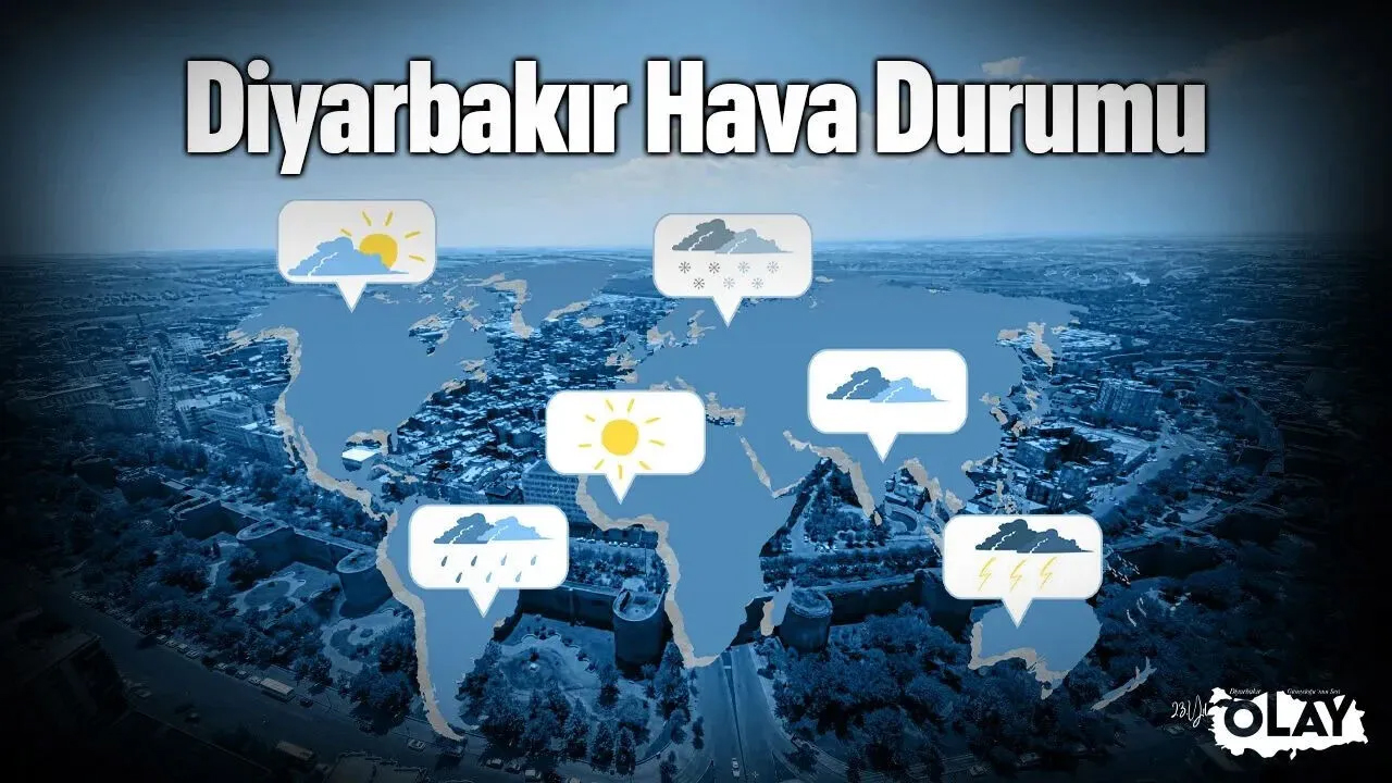 Diyarbakır'da yılbaşında hava nasıl olacak! İşte detaylar