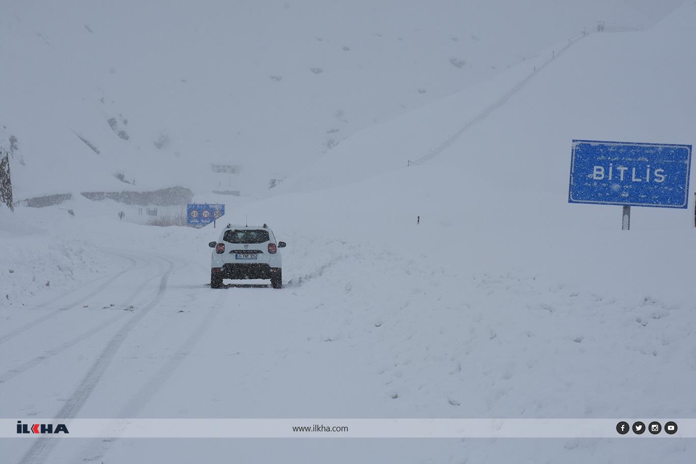 Meteoroloji 2 bölge için çığ uyarısı yaptı