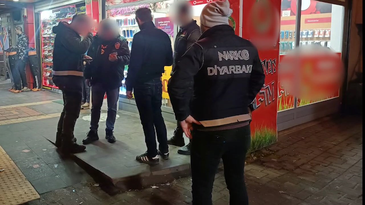 Diyarbakır’da Yeni Yıl Öncesi “Narko-Kapan” Operasyonu