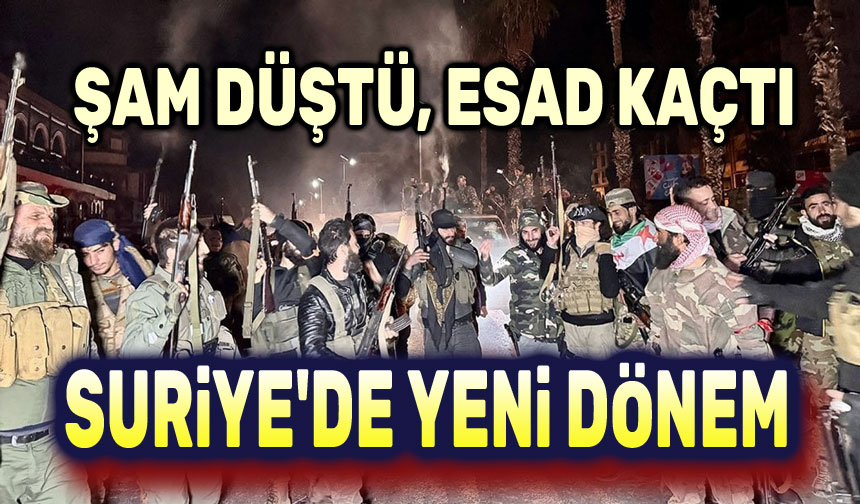 Suriye’de tarihi an!