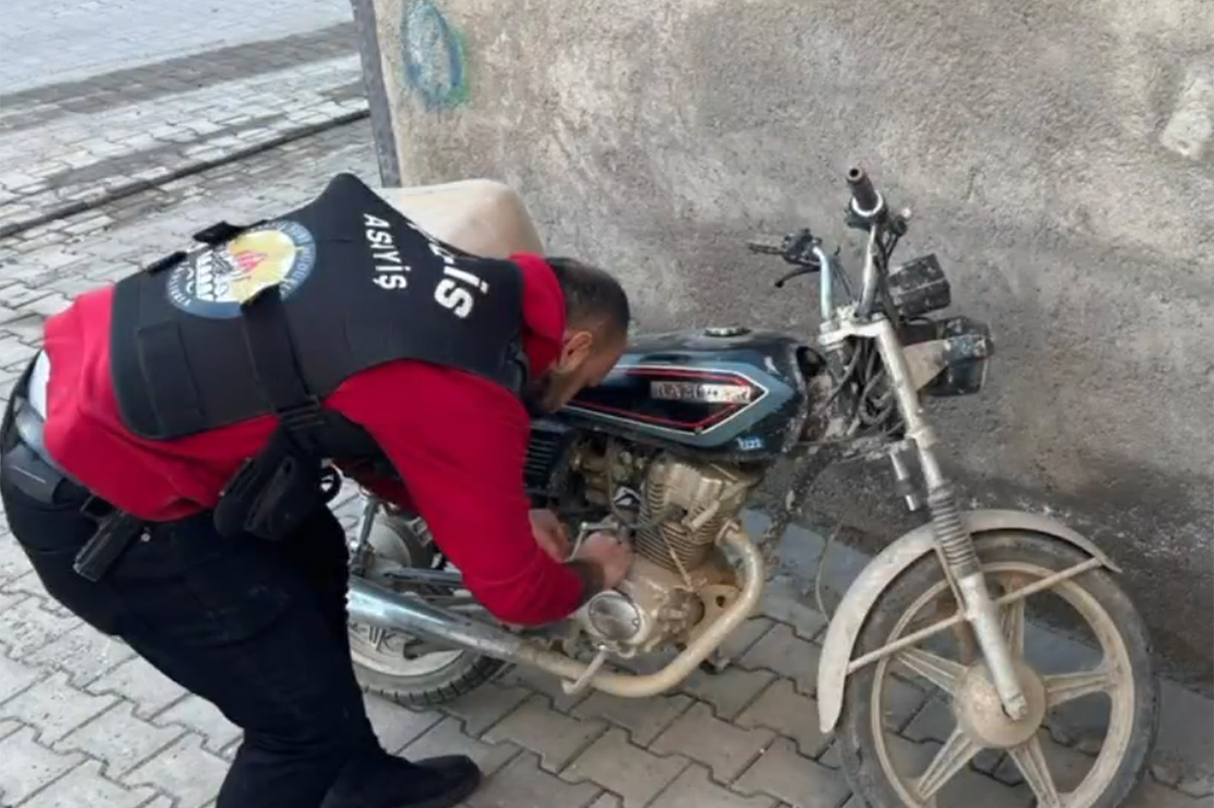 Şanlıurfa’da denetimlerde 42 motosiklet ele geçirildi