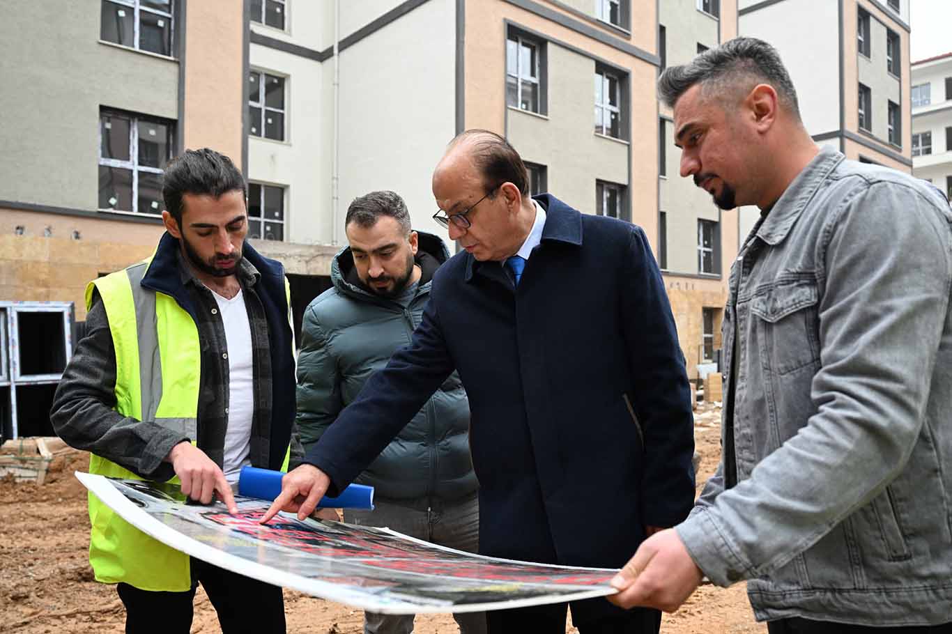 Yeşilyurt Belediye Başkanı Geçit, "Rezerv Alan" projelerini inceledi