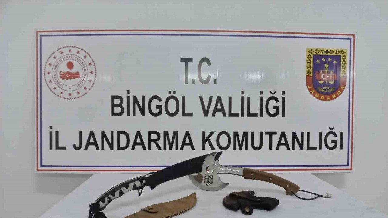 Bingöl’de yasaklı madde ve ruhsatsız silah operasyonu