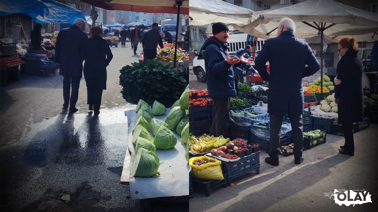 Diyarbakır'da halkın valisi pazarda alışveriş yaptı!