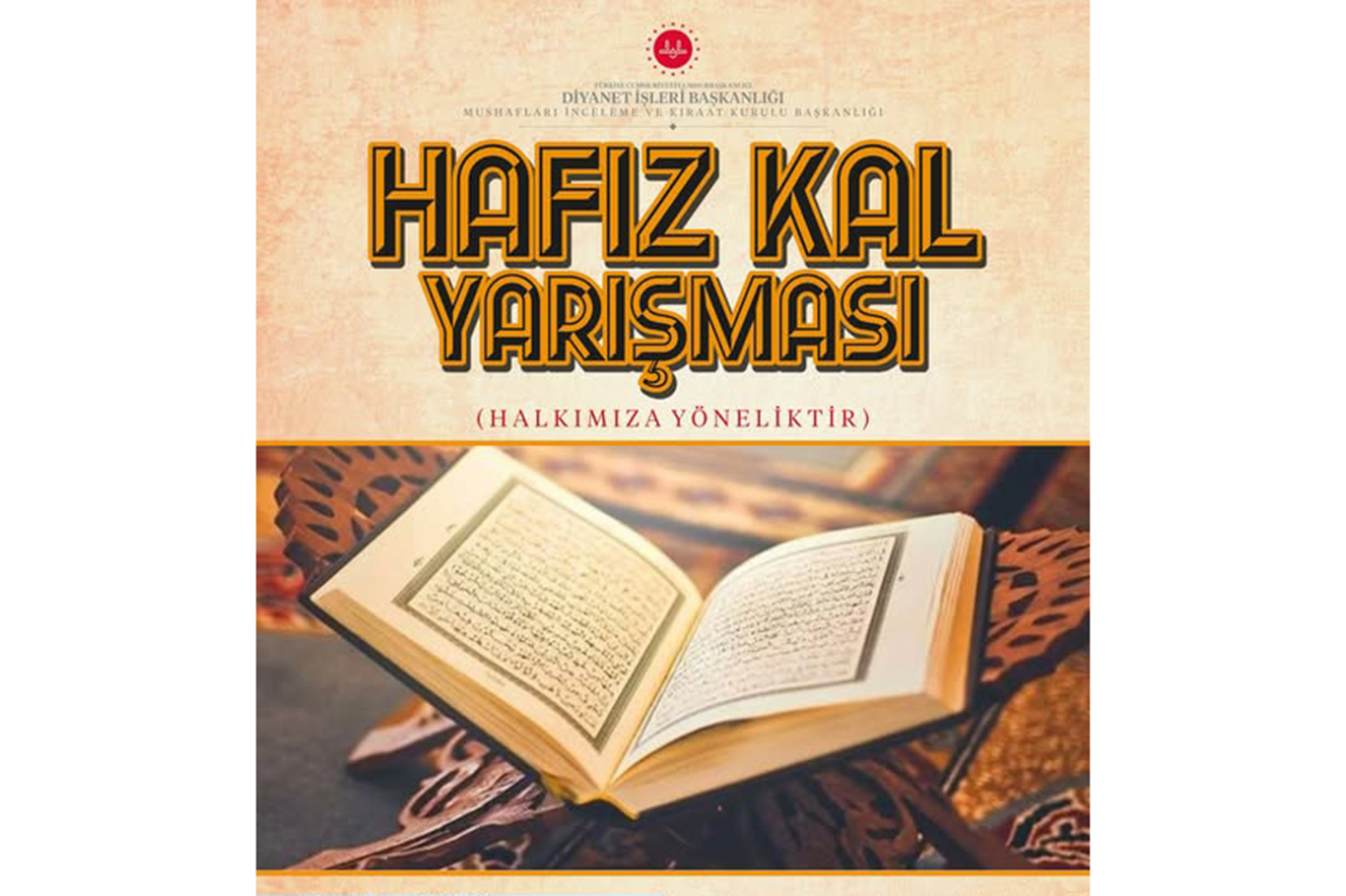 Diyanet İşleri Başkanlığı tarafından "Hafız Kal" yarışması yapılacak