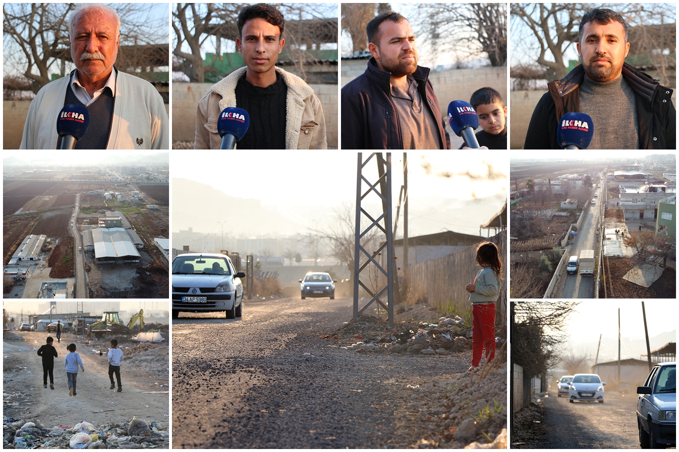 Şanlıurfa'da kırsal mahalle sakinlerinden yol güvenliği talebi