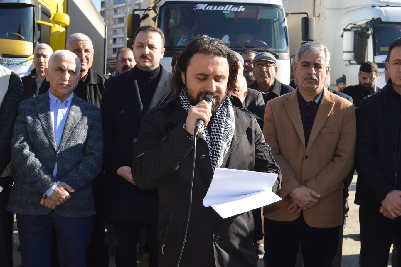 Siirt’te STK temsilcilerinden Gazze'ye destek çağrısı