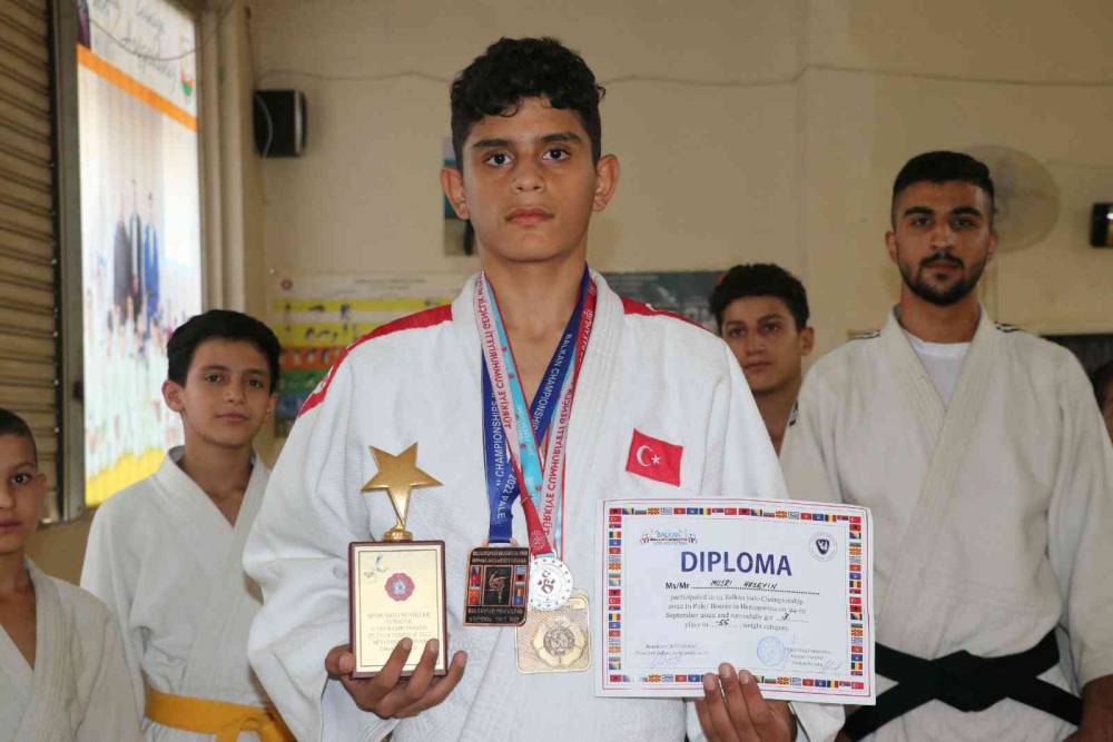 Şanlıurfalı genç judoda Türkiye birincisi oldu
