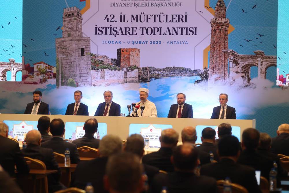 42. İl Müftüleri İstişare Toplantısı sona erdi