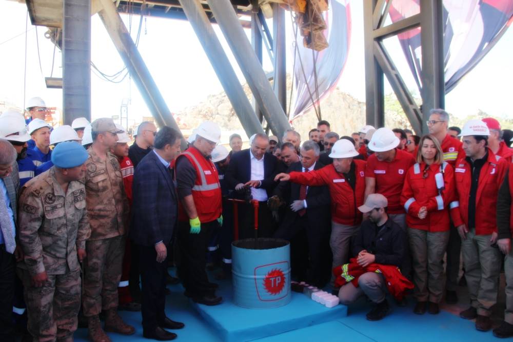 Şırnak'ta yeni petrol sahası açıldı: Hedef günlük 100 bin varil üretim