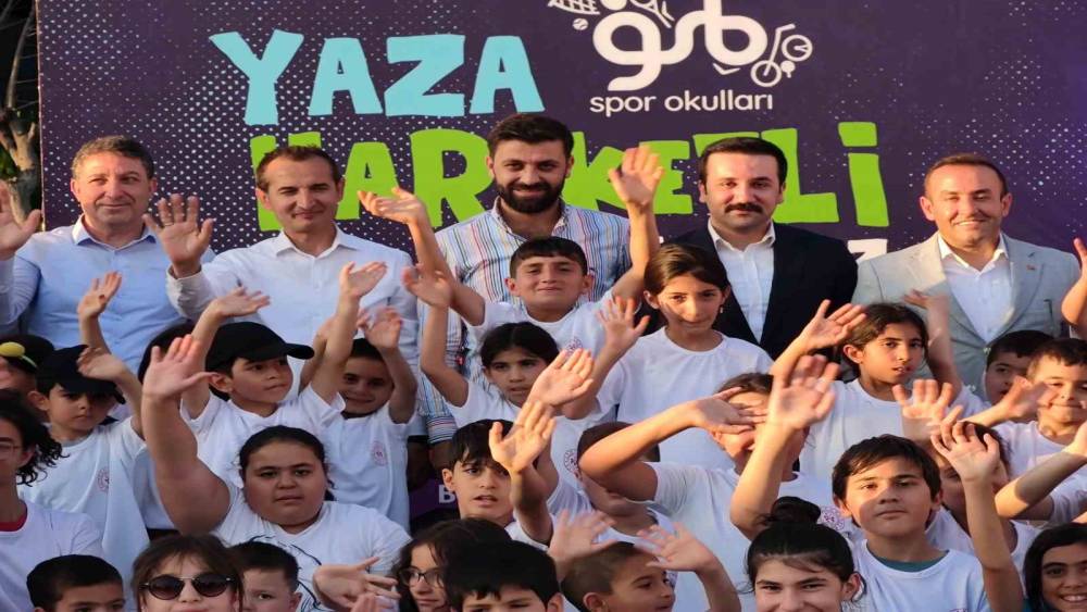 Mardin’de gençler için yaz sporları açıldı