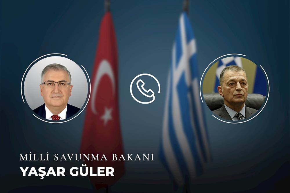 Bakan Güler, Yunanistan Savunma Bakanı Stefanis ile görüştü