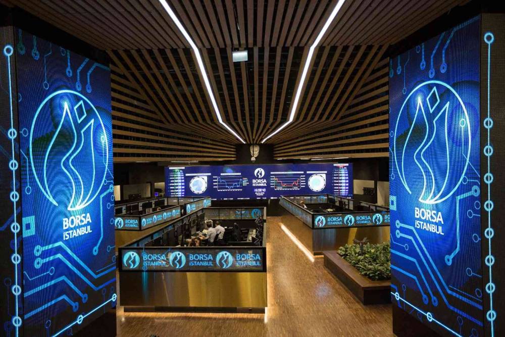 Borsa ilk yarıda rekor seviyeye ulaştı