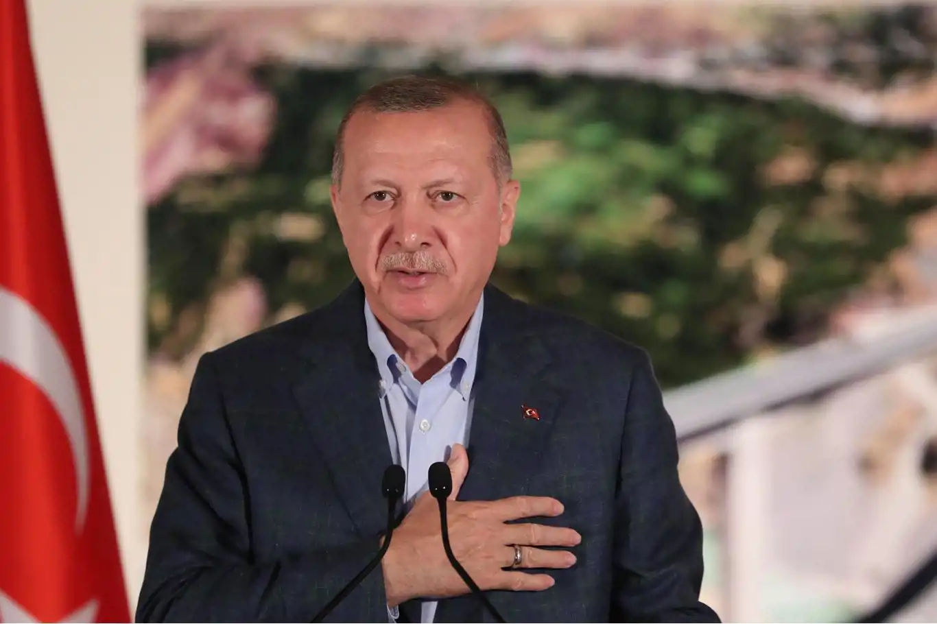 Cumhurbaşkanı Erdoğan, İzmir'deki, Doğu ve Güneydoğu STK Buluşması'na telefonla bağlandı