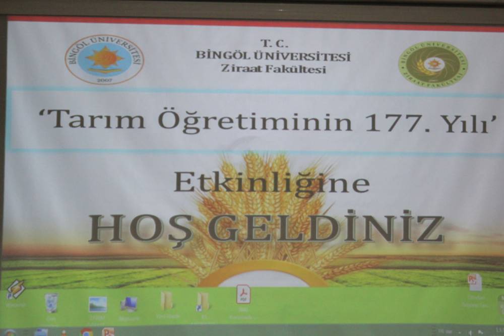 Tarım Öğretimi 177. Yılı kutlandı