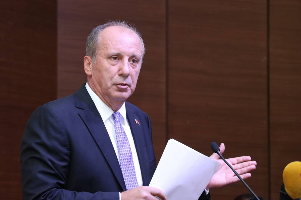 Muharrem İnce Cumhurbaşkanı adaylığından çekildi