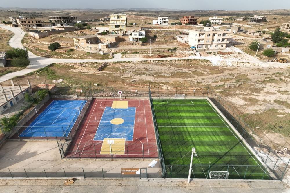 Mardin Büyükşehir Belediyesi'nden spor kompleksi hizmeti