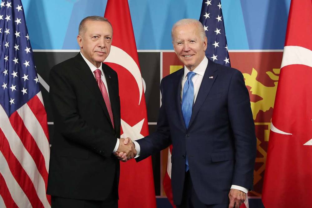 Cumhurbaşkanı Erdoğan ile ABD Başkanı Biden bir araya geldi