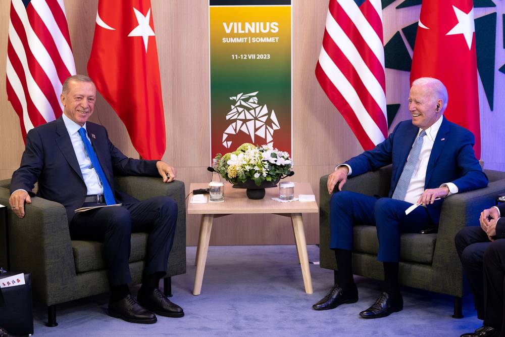 Biden: Cumhurbaşkanı Erdoğan'la tekrar bir araya gelmek harikaydı