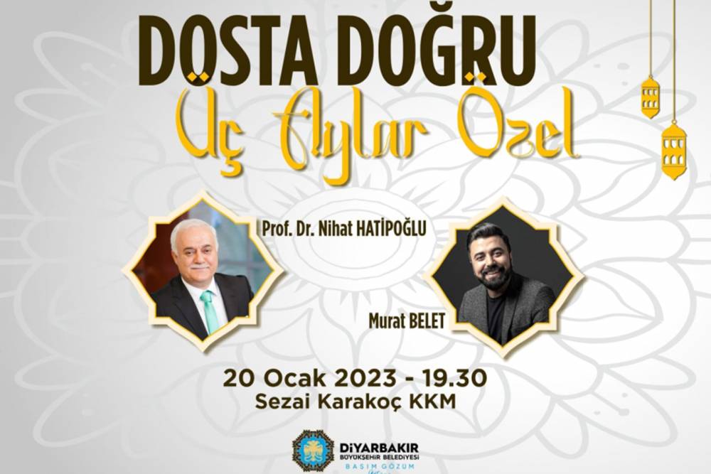 “Dosta Doğru Üç Aylar Özel” programı düzenlenecek