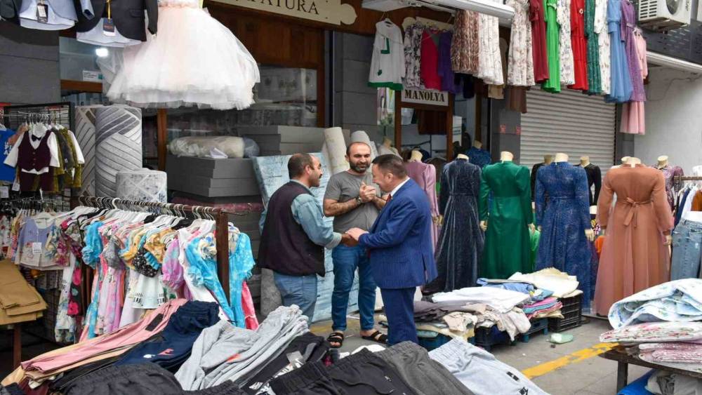 Bağlar Belediye Başkanı Beyoğlu esnaf buluşmalarına devam ediyor
