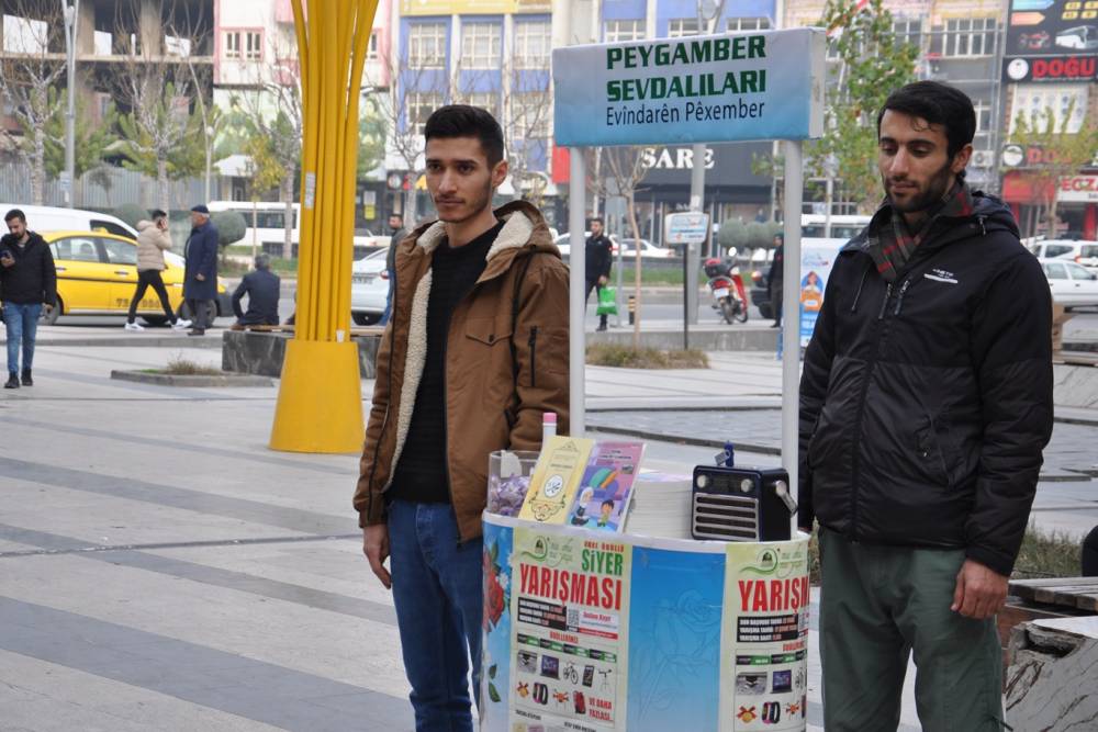 Batman'da cadde ve sokaklarda Siyer Yarışması için kayıt alınıyor