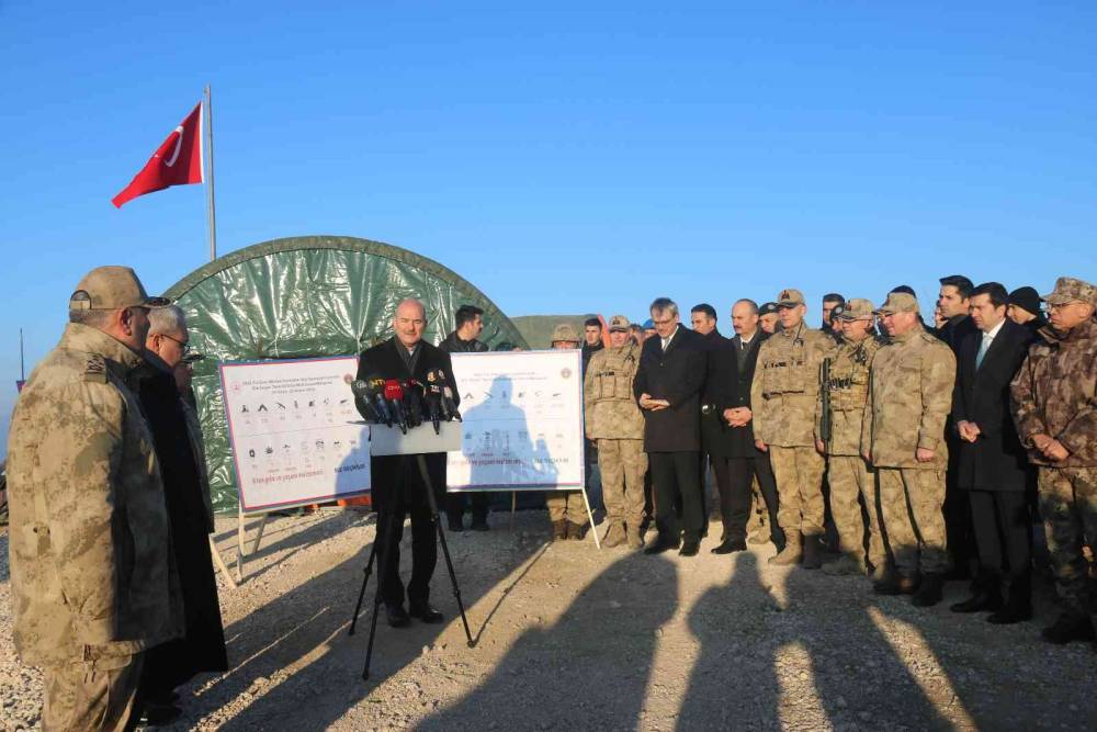 İçişleri Bakanı Süleyman Soylu, Lice'de (Videolu)