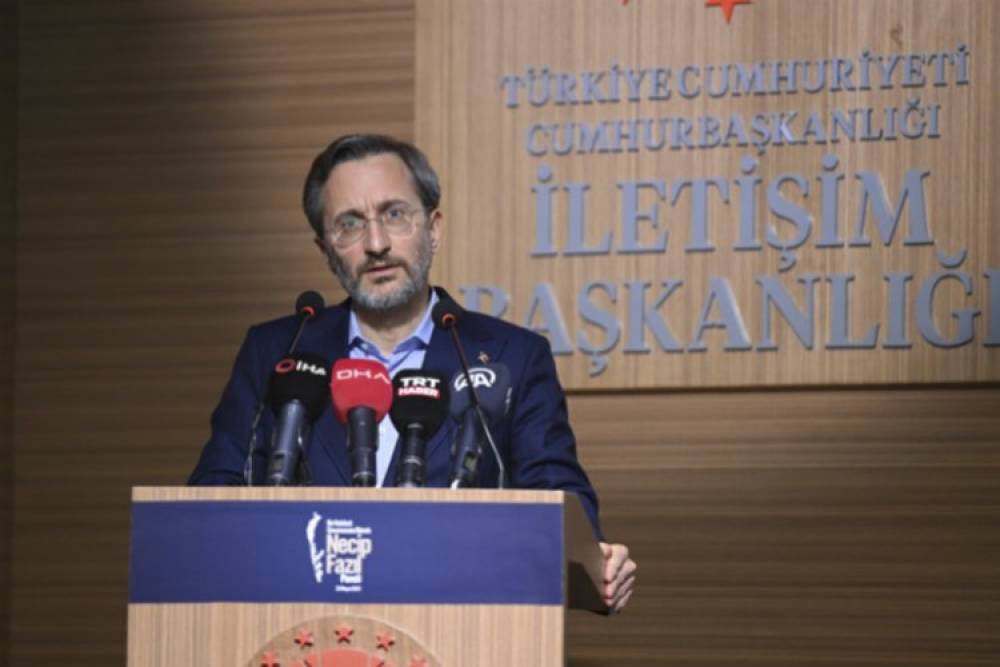 Fahrettin Altun, 'Necip Fazıl Paneli'nde konuştu