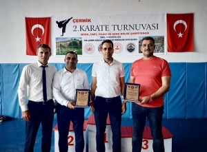 2.Çermik Karate Turnuvası son buldu