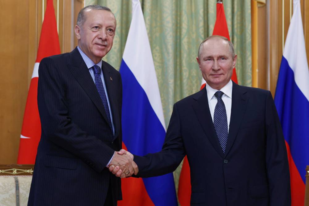 Cumhurbaşkanı Erdoğan Putin ile görüştü