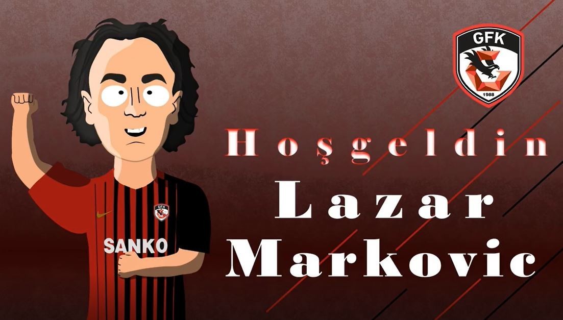 Gaziantep FK, Lazar Markovic transferini ilginç video ile açıkladı