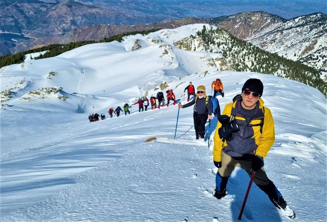 Uludaz Dağı’na zirve tırmanışı