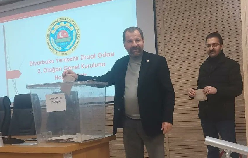 Yenişehir Ziraat Odası Başkanı İskenderoğlu güven tazeledi