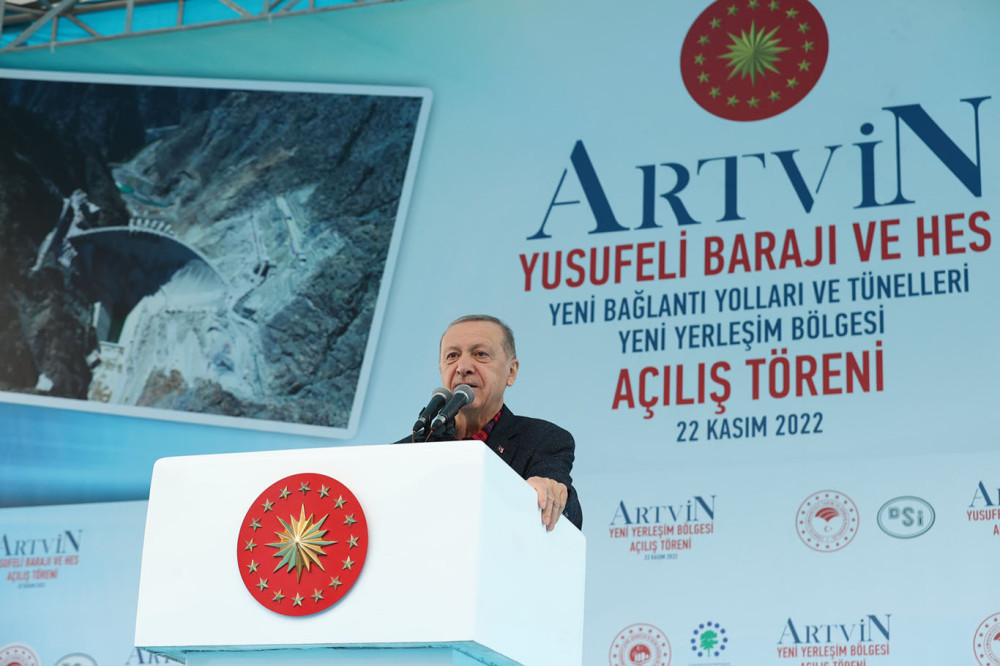 Yusufeli Barajı 2,5 milyon konutun enerji ihtiyacını karşılayacak