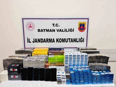 Batman’da 2 bin 260 paket kaçak sigara yakalandı