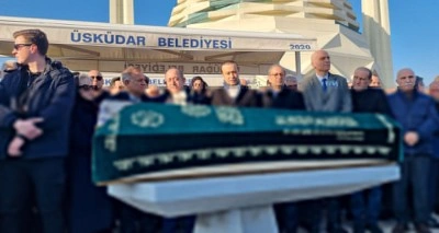 Bolu’daki otel yangınında hayatını kaybeden Nedim Türkmen ve ailesi için cenaze töreni düzenlendi