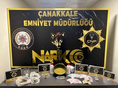 Çanakkale’de uyuşturucu operasyonuna 1 tutuklama