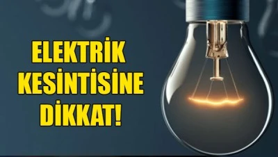 Diyarbakır'da elektrik kesintisi