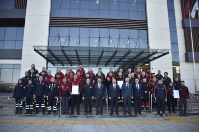 Kastamonu’da 5 arama ve kurtarma ekibi akredite oldu