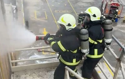 Kocaeli Büyükşehir İtfaiyesi’nden AKUT’a eğitim